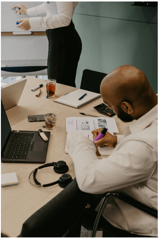 Work setup image positivity