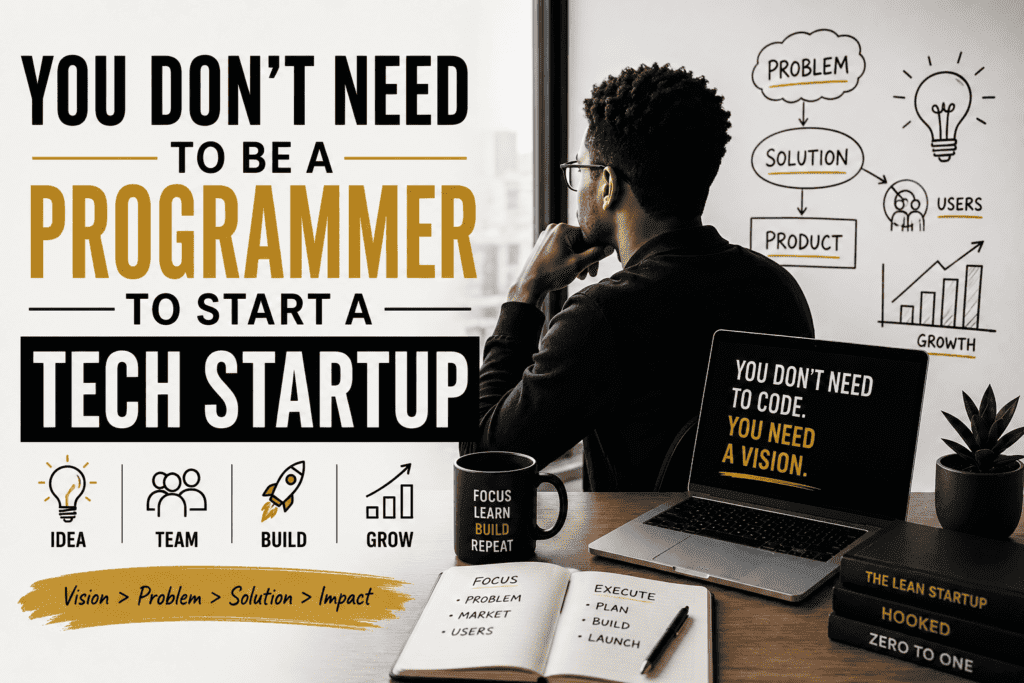 You Don't Need to Be a Programmer to Start a Tech Startup